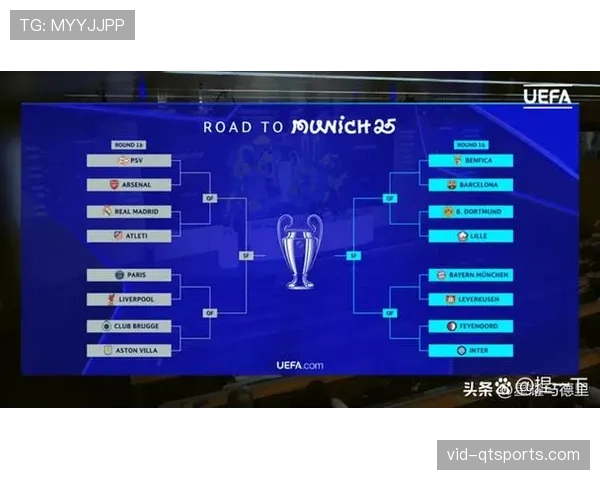 欧冠八强抽签揭晓：皇马再遇曼城，拜仁对阵阿森纳